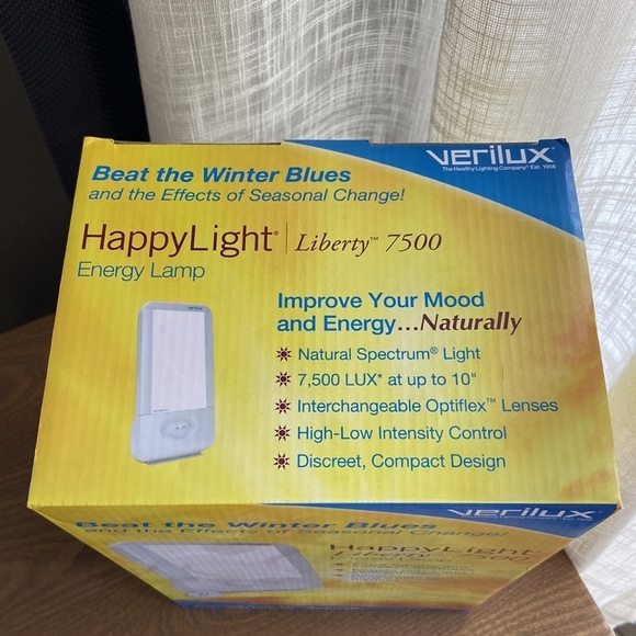 New in box - Verilux happy light Liberty 7500 - Picture 5 of 6